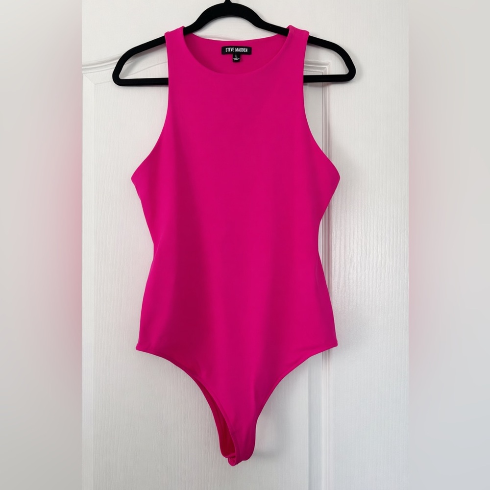 Steve Madden Fuchsia Bodysuit
